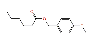 4-Methoxybenzyl hexanoate